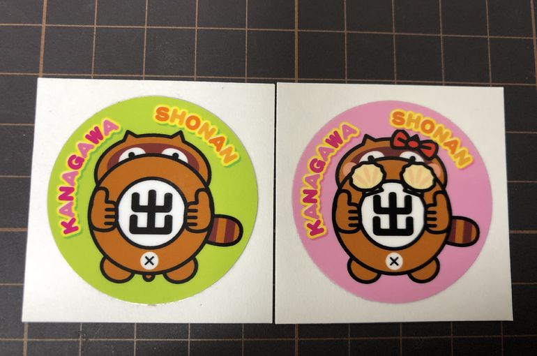 バイクのステッカー