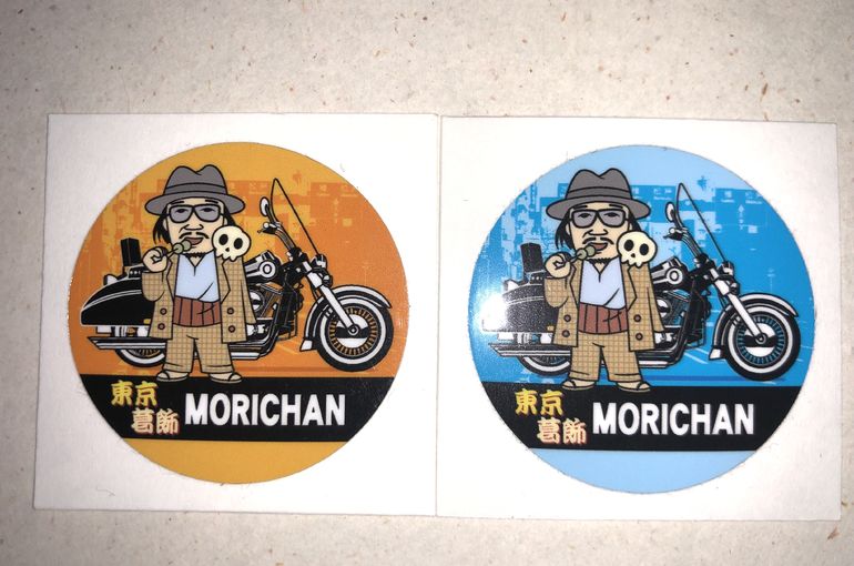 バイクのステッカー